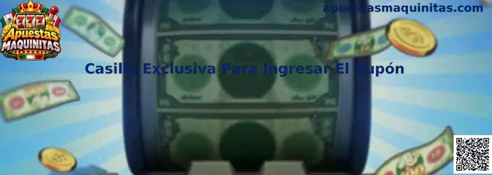 Referencia visual de la casilla exclusiva para ingresar un cupón promocional