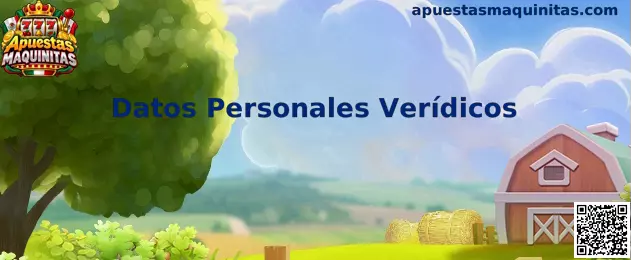 Datos Personales Verídicos