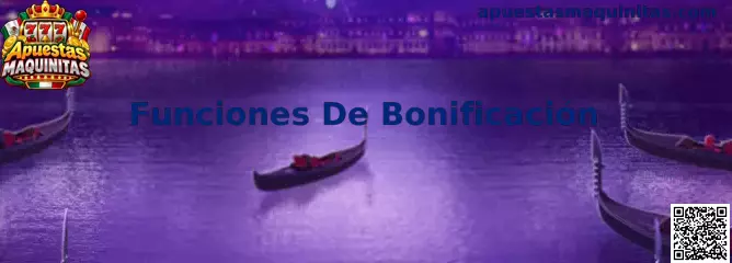 Ilustración de funciones de bonificación en máquinas de juego